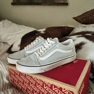 light blue vans